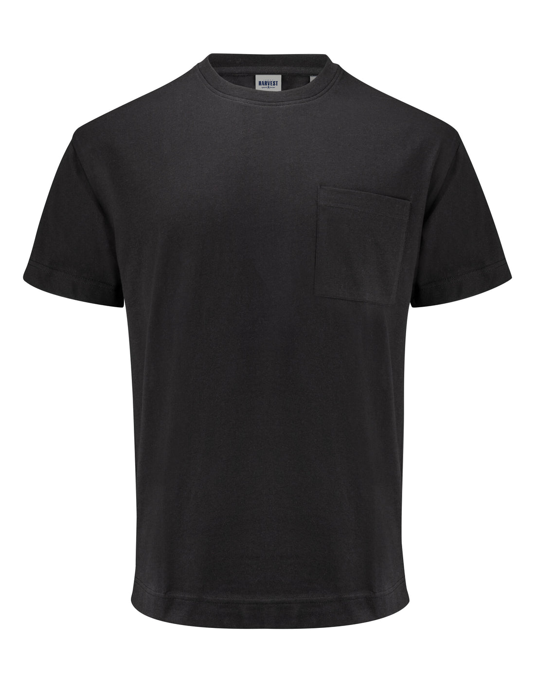 James Harvest Devons Relaxed Fit T Shirt HAR2134019 - Black - Customisable T-Shirt