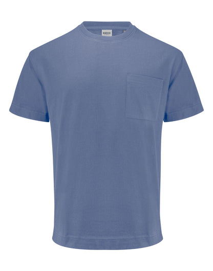 James Harvest Devons Relaxed Fit T Shirt HAR2134019 - Summer Blue - Customisable T-Shirt
