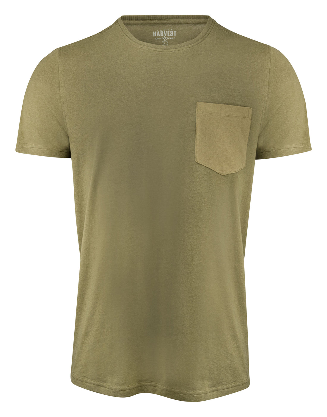 James Harvest Walcott T Shirt HAR2134020 - Moss Green - Customisable T-Shirt