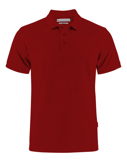 James Harvest Neptune Regular Polo HAR2135031 - Dark Red - Customisable Polos