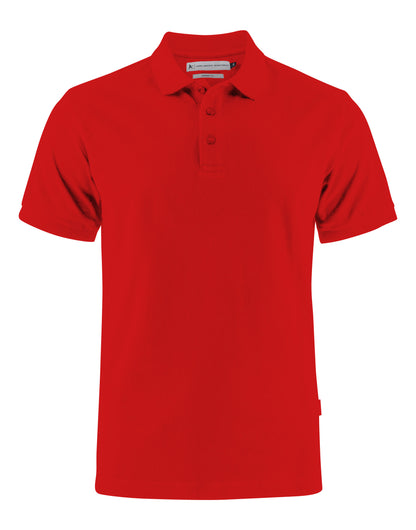 James Harvest Neptune Regular Polo HAR2135031 - Red - Customisable Polos