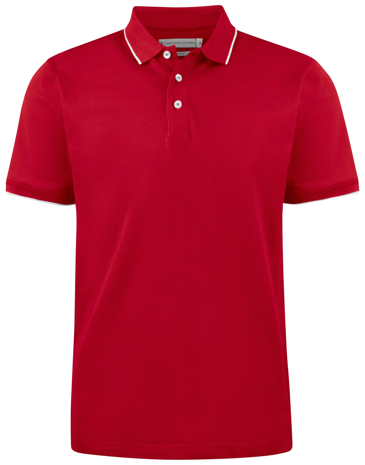James Harvest Greenville Regular Polo HAR2135035 - - Customisable Polos