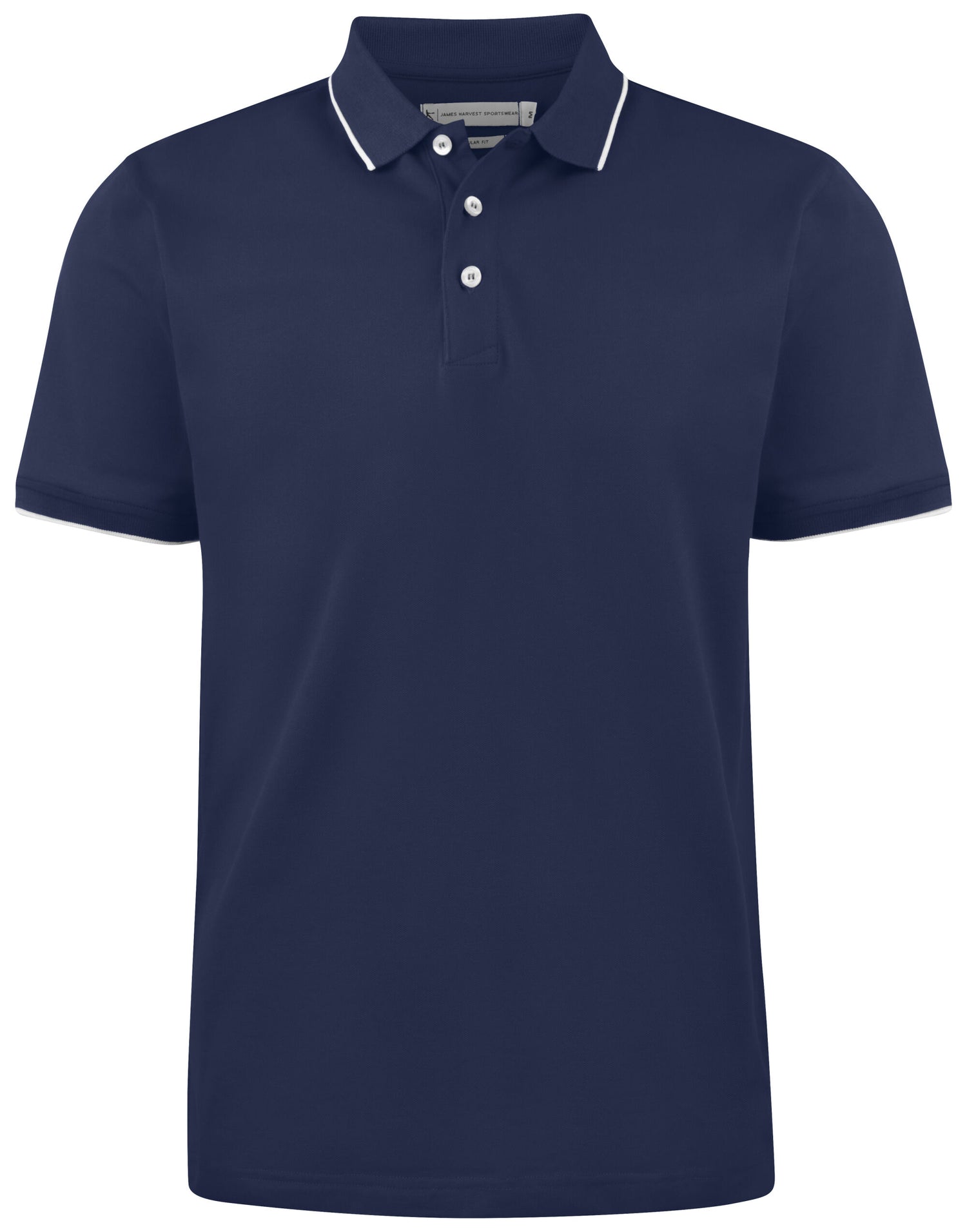 James Harvest Greenville Regular Polo HAR2135035 - - Customisable Polos