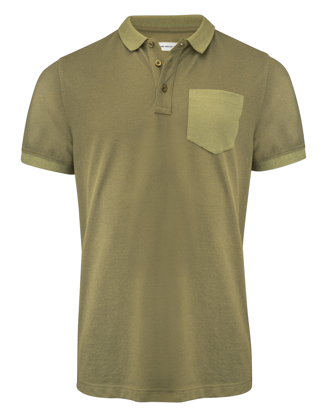 James Harvest Pinedale Pique Polo HAR2135040 - Moss Green - Customisable Polos
