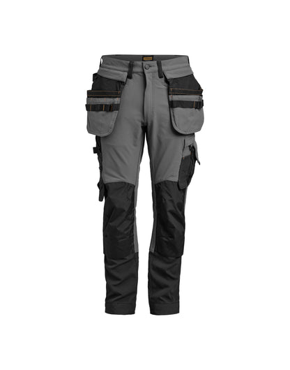 Jobman Craftsman Trouser 4-Way Stretch JM2391 - Dark Grey Black - Customisable Trousers