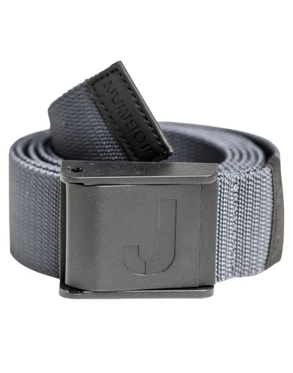 Jobman Stretch Belt "No Scratch" 120cm JM9282 - Dark Grey O S - Customisable Belts