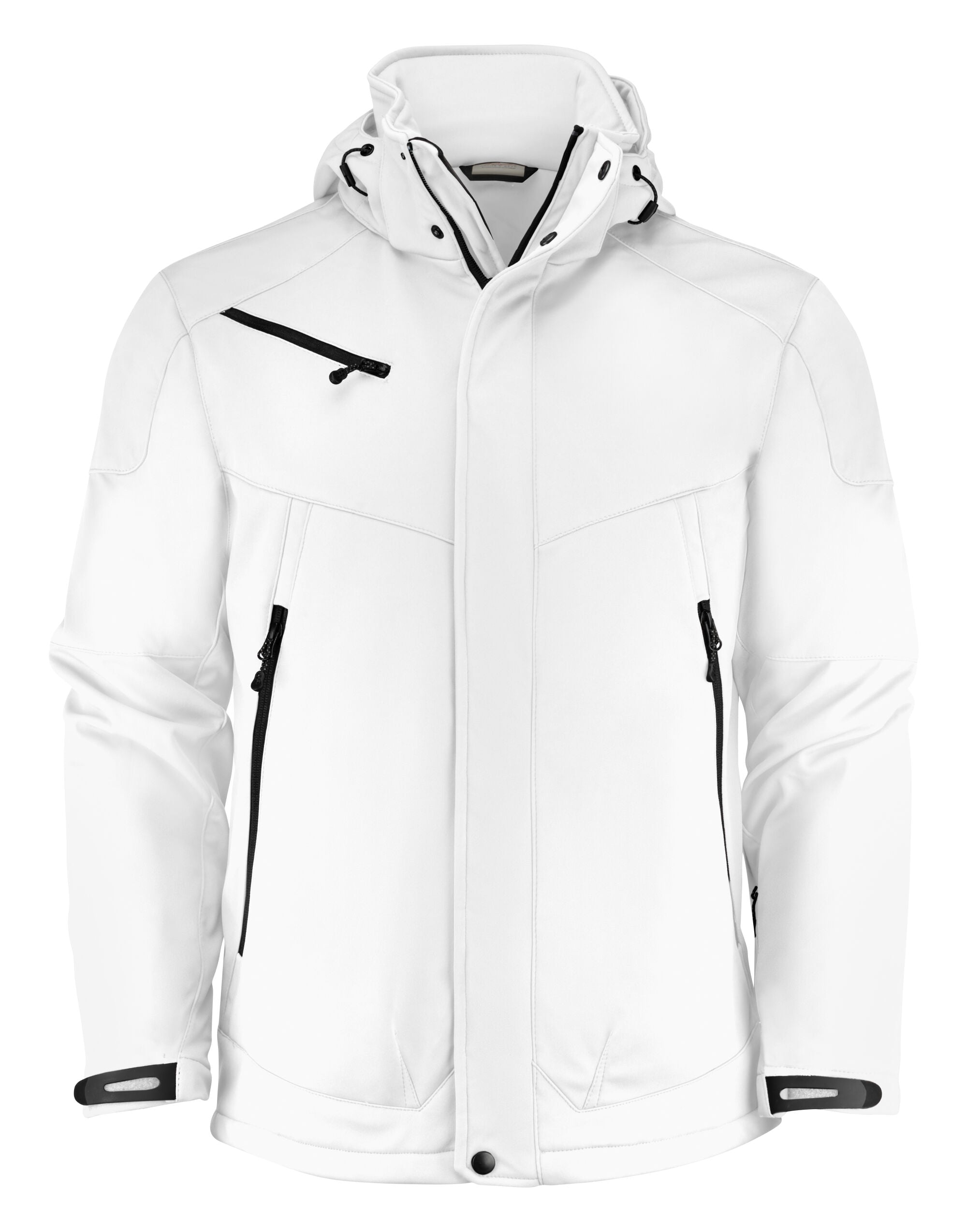 Printer Essentials Men Skeleton Softshel pe2261035 - White - Customisable Outerwear