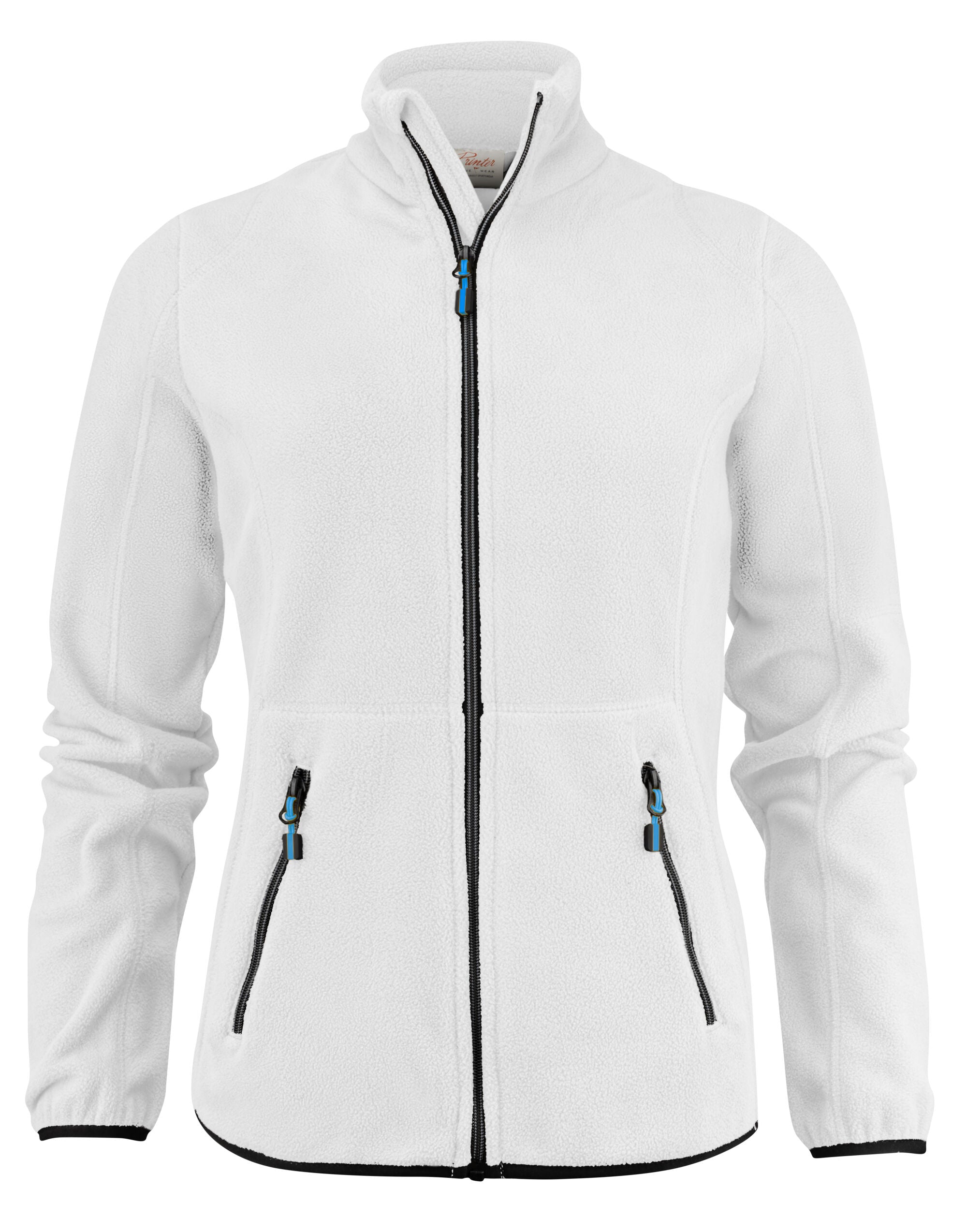 Printer Ladies Speedway Fleece Jacket PE2261501 - White - Customisable Jacket