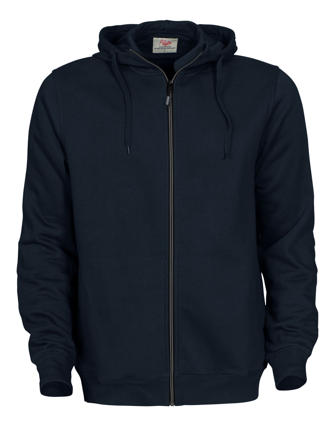 Printer Mens Overhead Full Zip Hoodie PE2262051 - Dark Navy - Customisable Hoodies