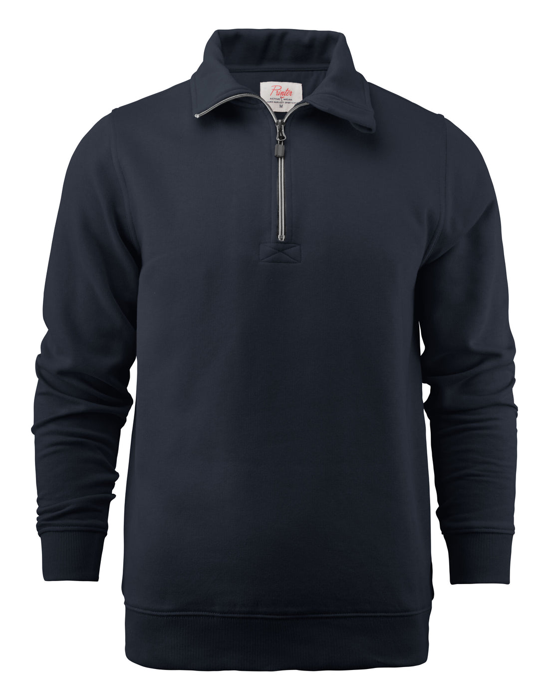 Printer Mens Rounders RXS 12 Zip PE2262053 - Dark Navy - Customisable Sweatshirts