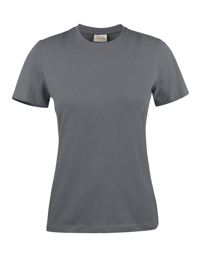 Printer Ladies Heavy T Shirt PE2264014 - Steel Grey - Customisable T-Shirt