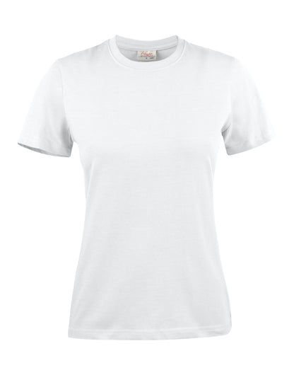Printer Ladies Heavy T Shirt PE2264014 - White - Customisable T-Shirt