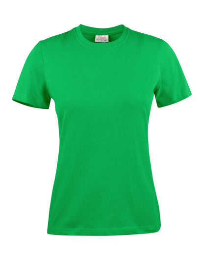 Printer Ladies Heavy T Shirt PE2264014 - Fresh Green - Customisable T-Shirt