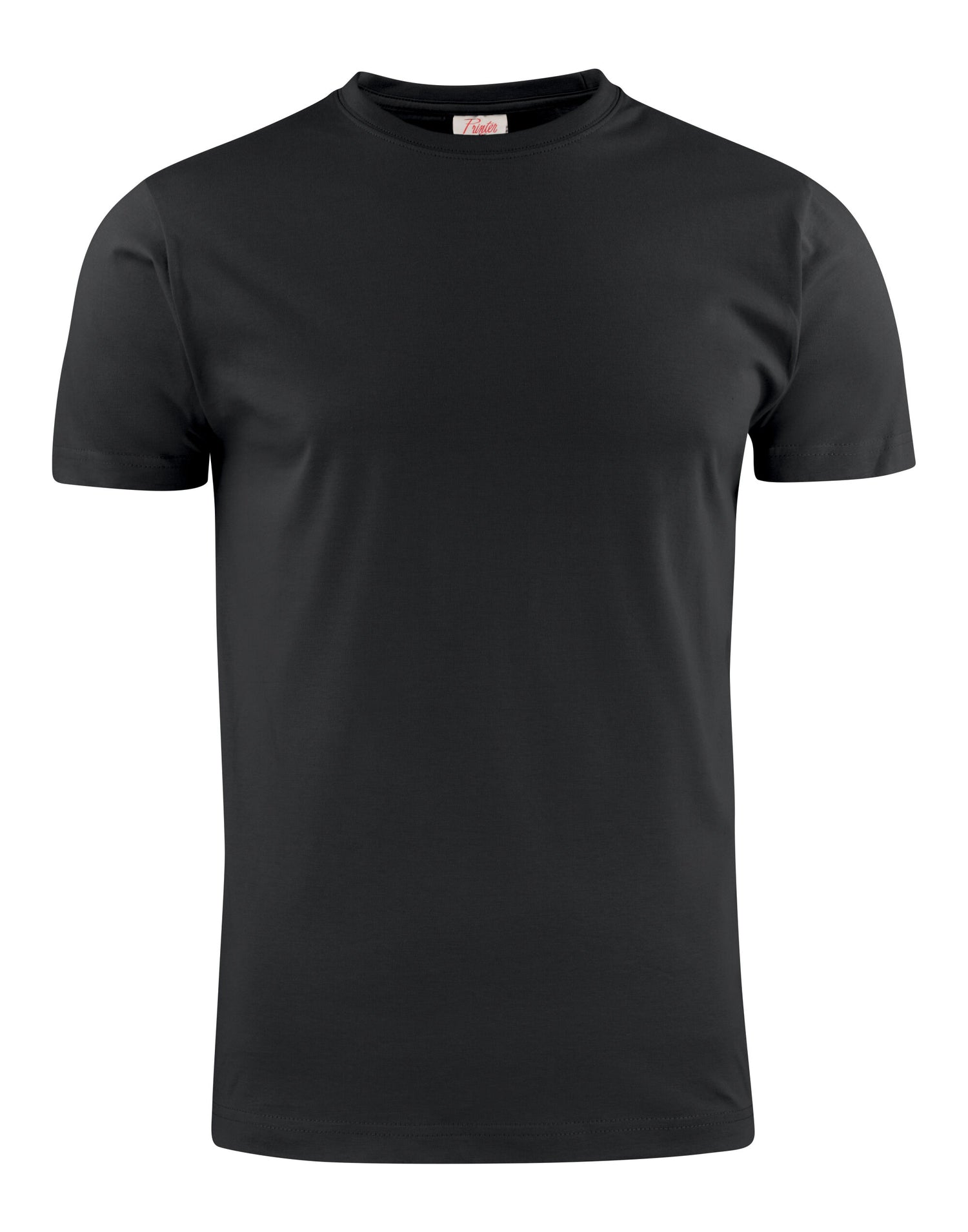 Printer Mens Heavy T Shirt PE2264020 - Black - Customisable T-Shirt