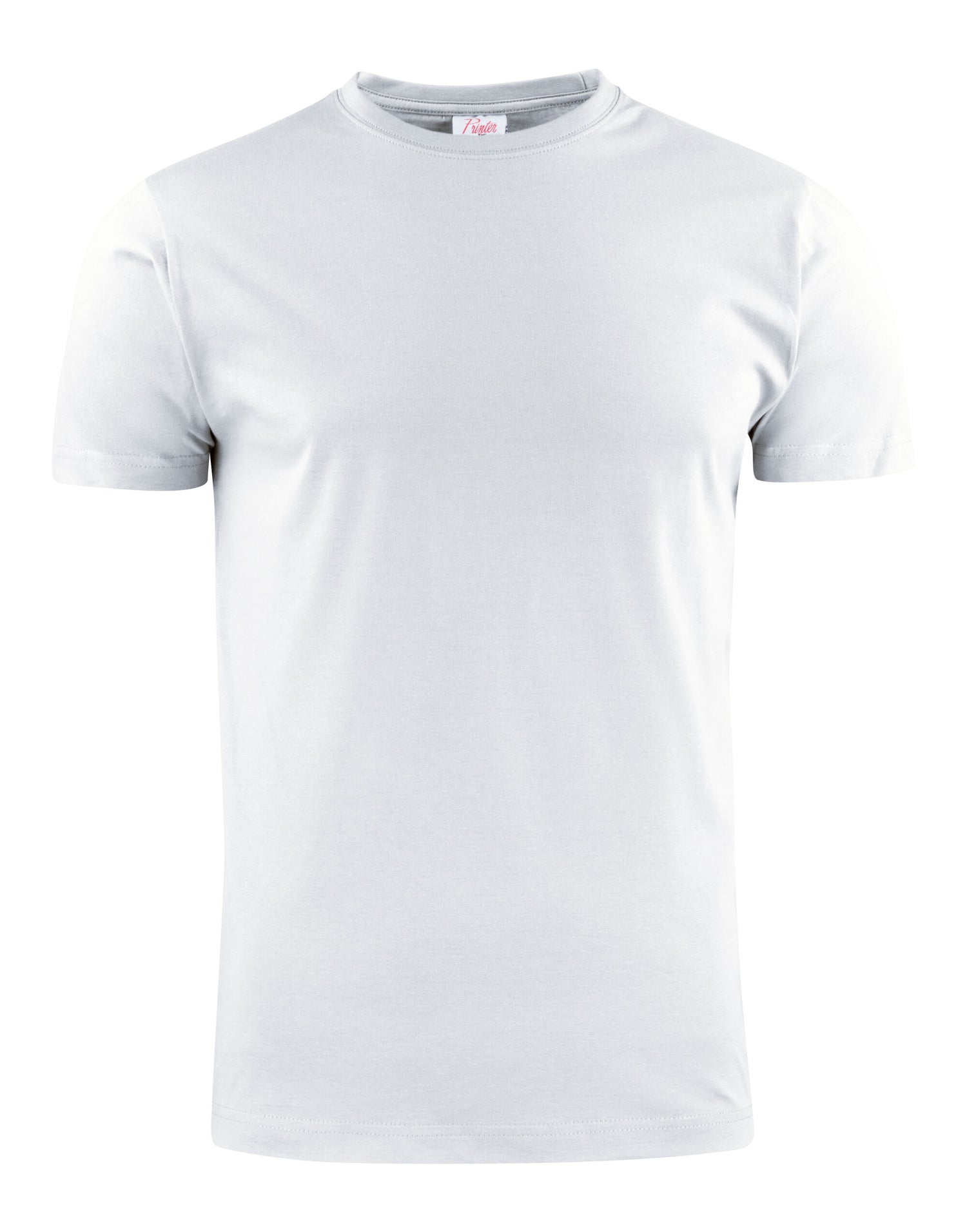 Printer Mens Heavy T Shirt PE2264020 - White - Customisable T-Shirt
