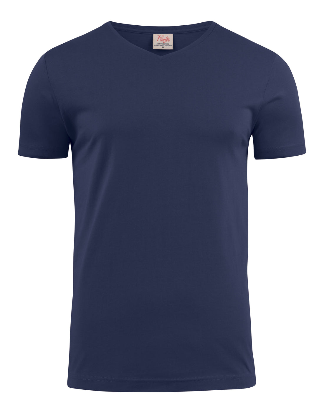 Printer Mens Heavy V T Shirt PE2264024 - Dark Navy - Customisable T-Shirt