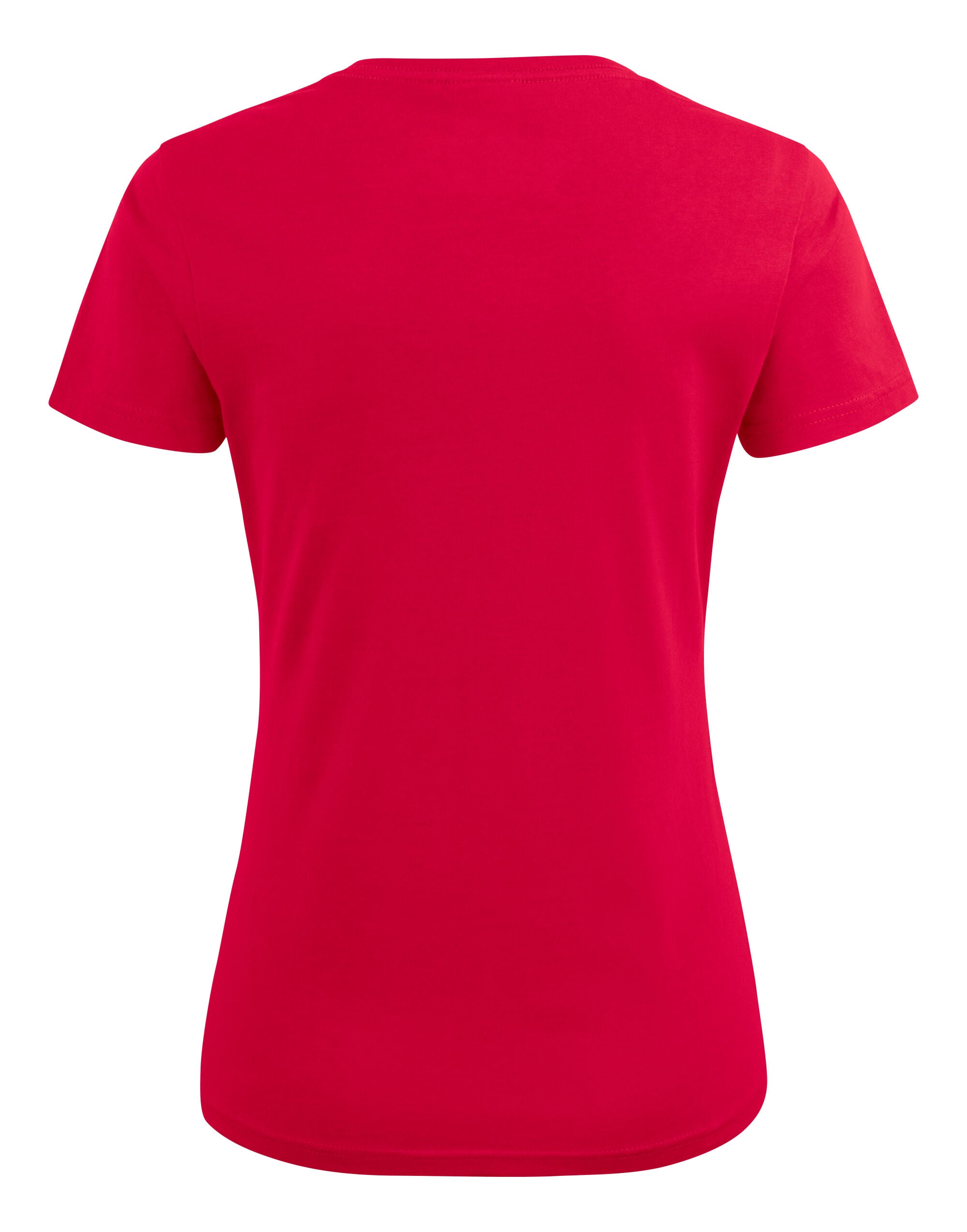 Printer Ladies Heavy V T Shirt PE2264025 - Red - Customisable T-Shirt