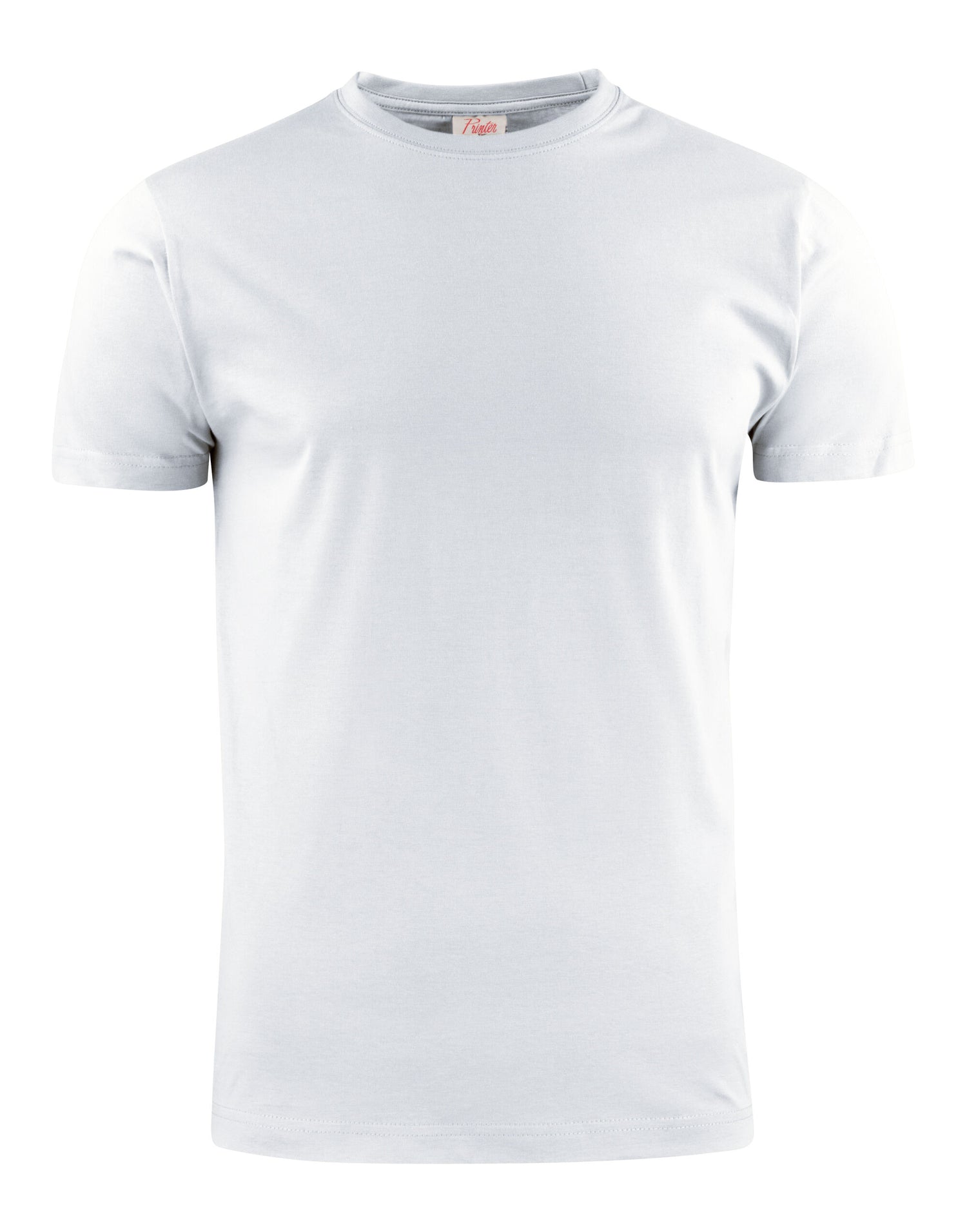 Printer Mens Light T Shirt RSX PE2264027 - White - Customisable T-Shirt