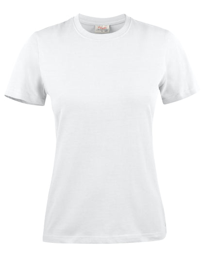 Printer Ladies Light T Shirt PE2264028 - White - Customisable T-Shirt