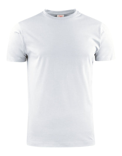 Printer EShort Sleeveentials Heavier Pro T Shirt PE2264032 - White - Customisable T-Shirt