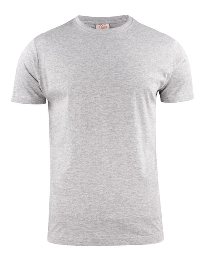 Printer EShort Sleeveentials Heavier Pro T Shirt PE2264032 - Grey Melange - Customisable T-Shirt