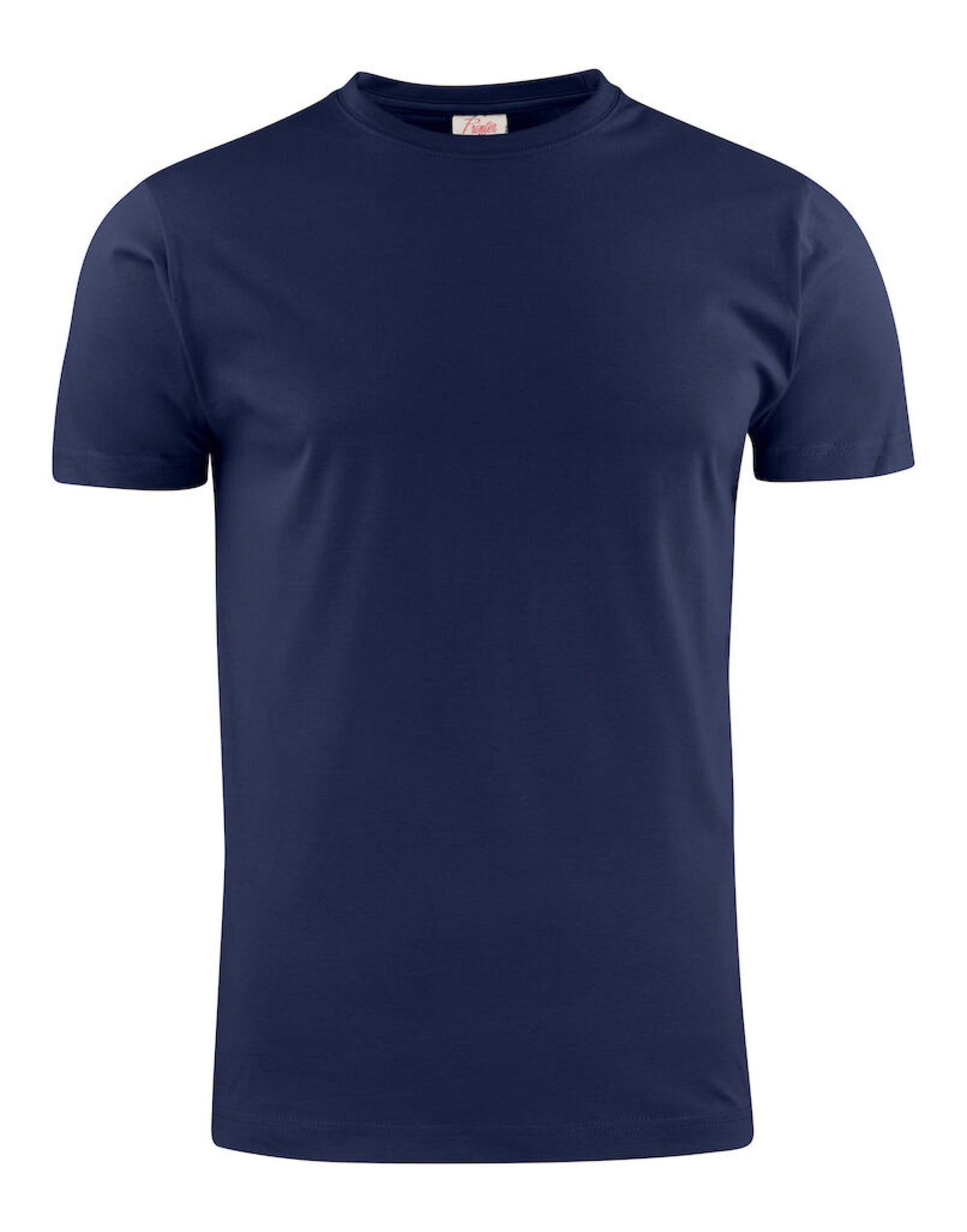 Printer EShort Sleeveentials Heavier Pro T Shirt PE2264032 - Navy - Customisable T-Shirt