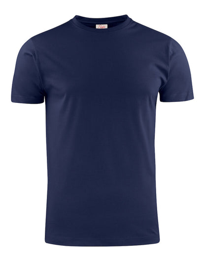 Printer EShort Sleeveentials Heavier Pro T Shirt PE2264032 - Navy - Customisable T-Shirt
