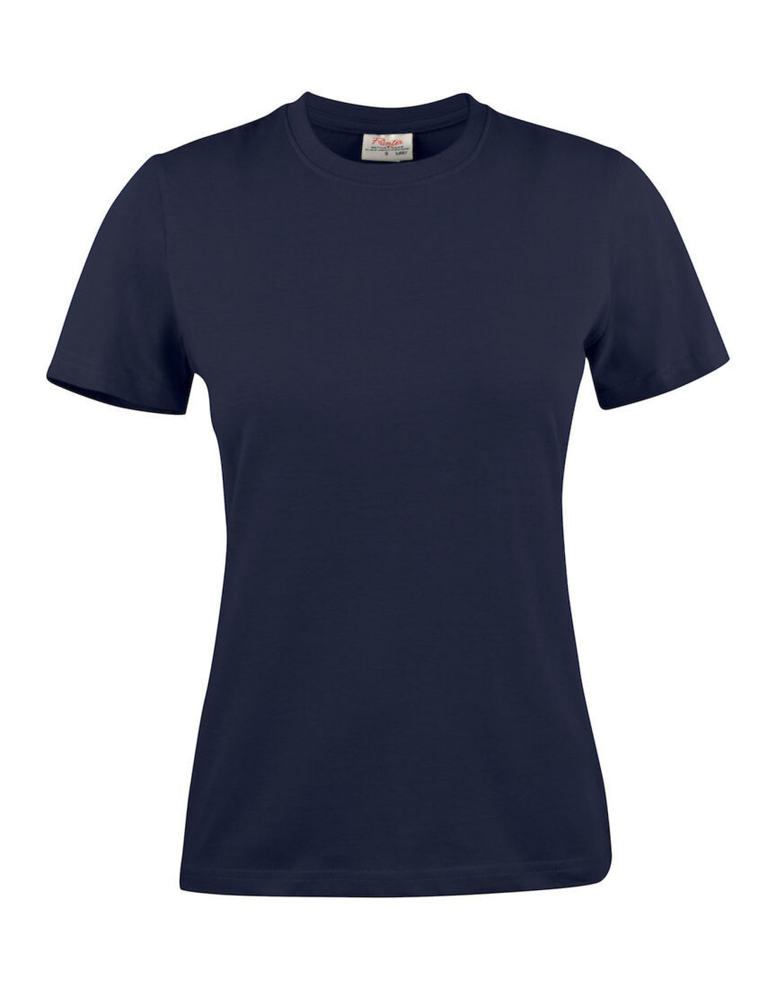 Printer EShort Sleeveentials Ladies Heavier Pro T PE2264033 - Dark Navy - Customisable T-Shirt