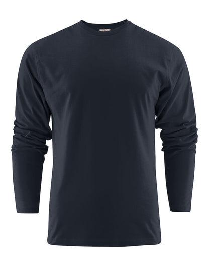 Printer EShort Sleeveentials Unisex Heavier Pro LS PE2264034 - Dark Navy - Customisable T-Shirt