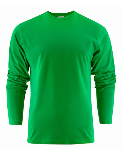 Printer EShort Sleeveentials Unisex Heavier Pro LS PE2264034 - Fresh Green - Customisable T-Shirt