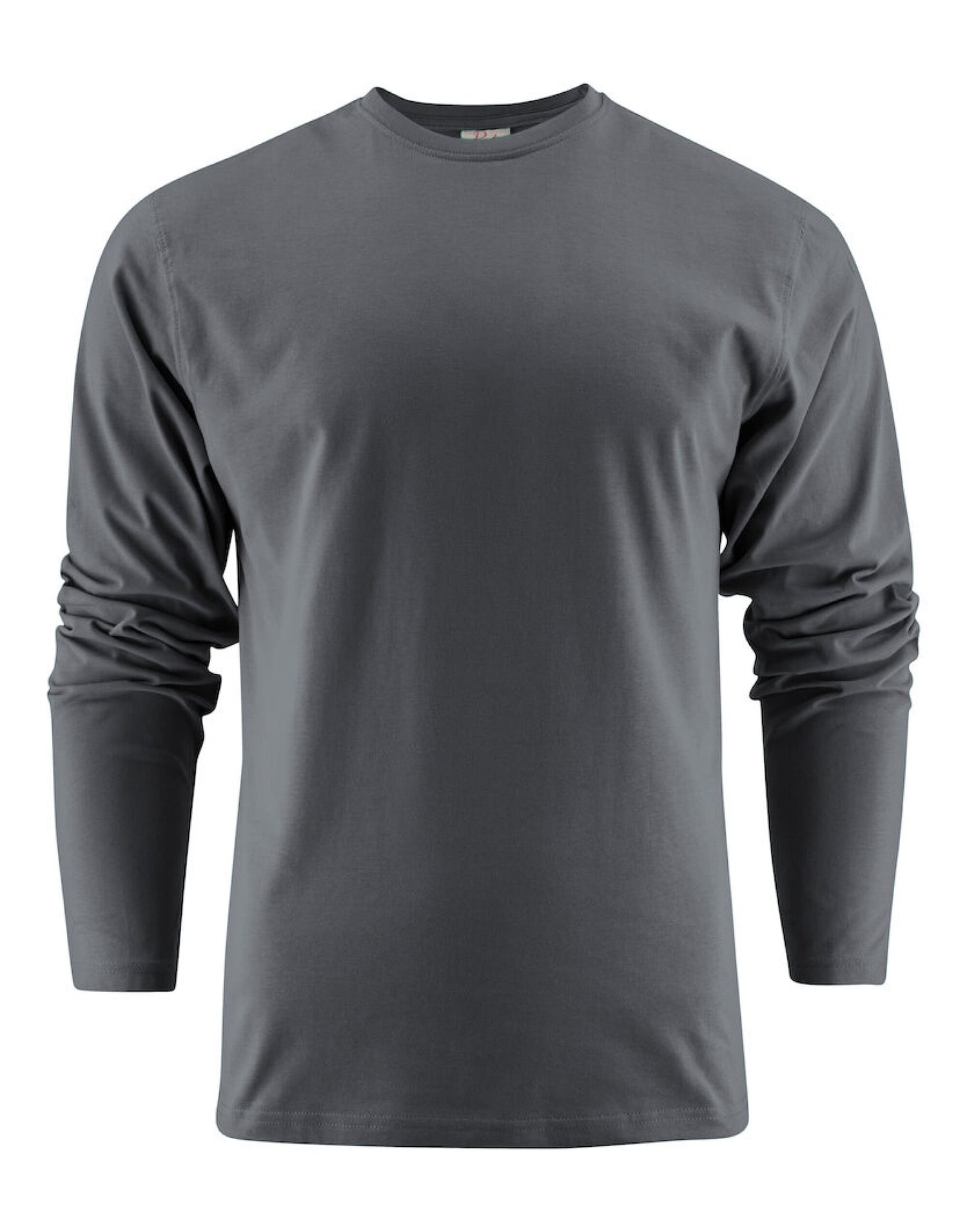 Printer EShort Sleeveentials Unisex Heavier Pro LS PE2264034 - Steel Grey - Customisable T-Shirt