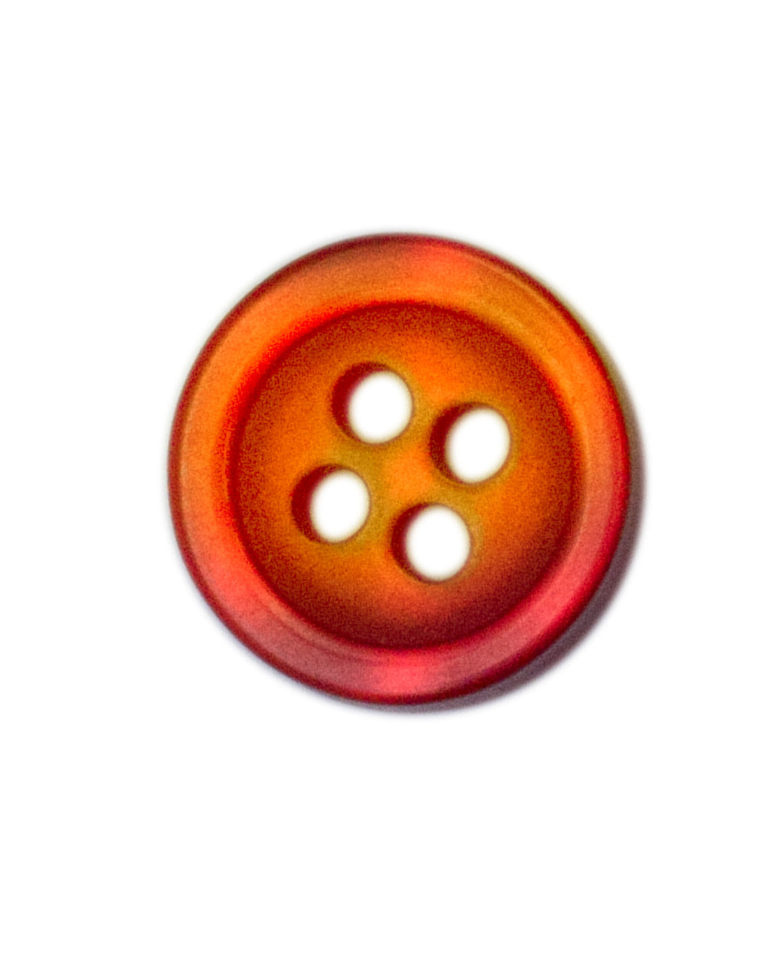 Printer Shirt Button Large 10 Pack PE2269001 - Bright Orange O S - Customisable Shirts