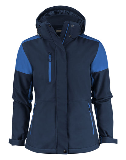 Printer Prime Ladies Padded Softshell pp2261072 - Navy Cobalt - Customisable Jacket
