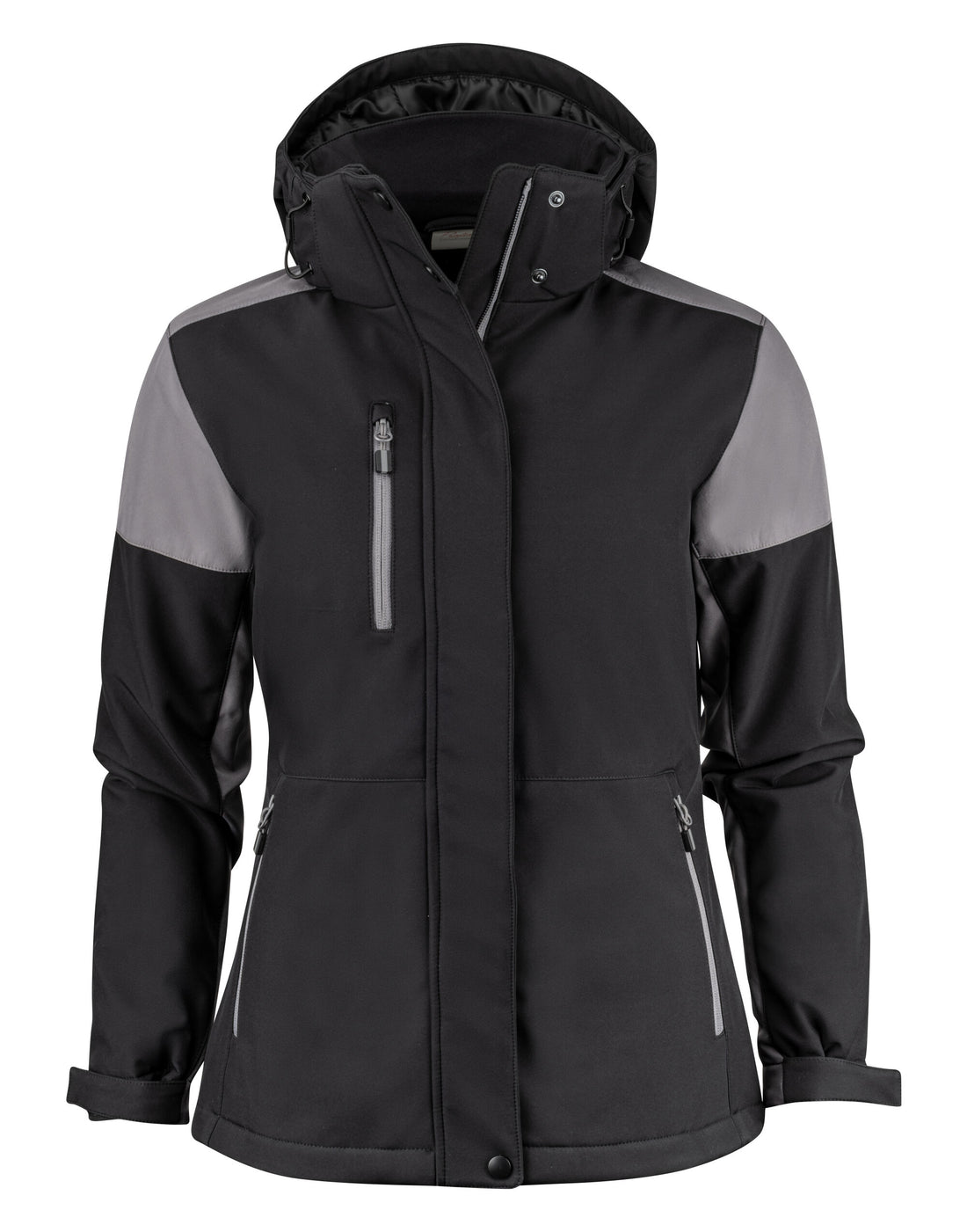 Printer Prime Ladies Padded Softshell pp2261072 - Black Anthracite - Customisable Jacket
