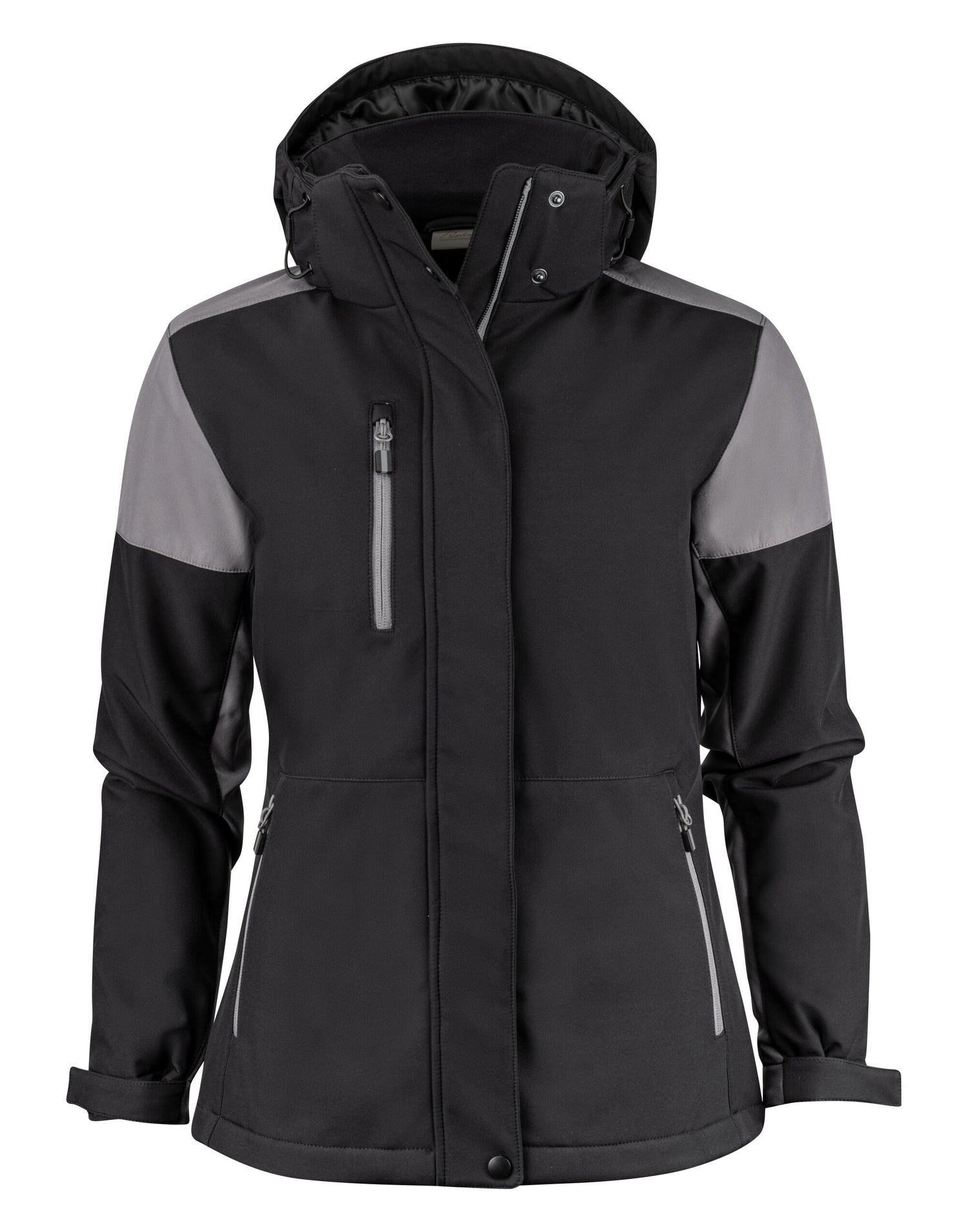 Printer Prime Ladies Padded Softshell pp2261072 - Black Anthracite - Customisable Jacket