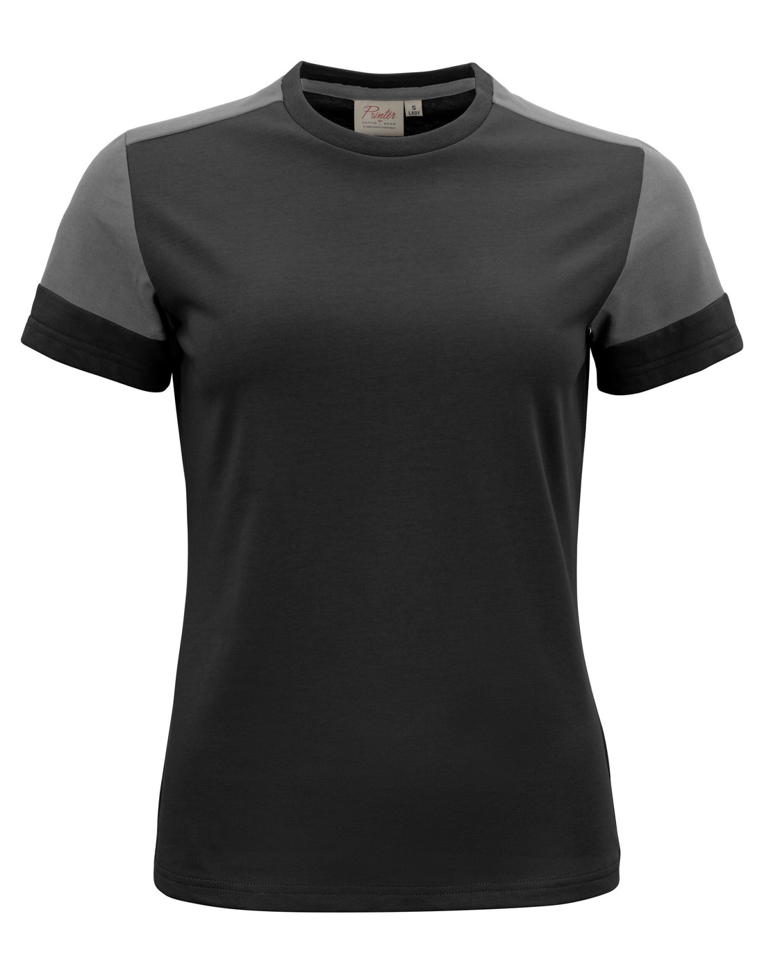 Printer Prime Ladies T Shirt PP2264031 - Black Anthracite - Customisable T-Shirt