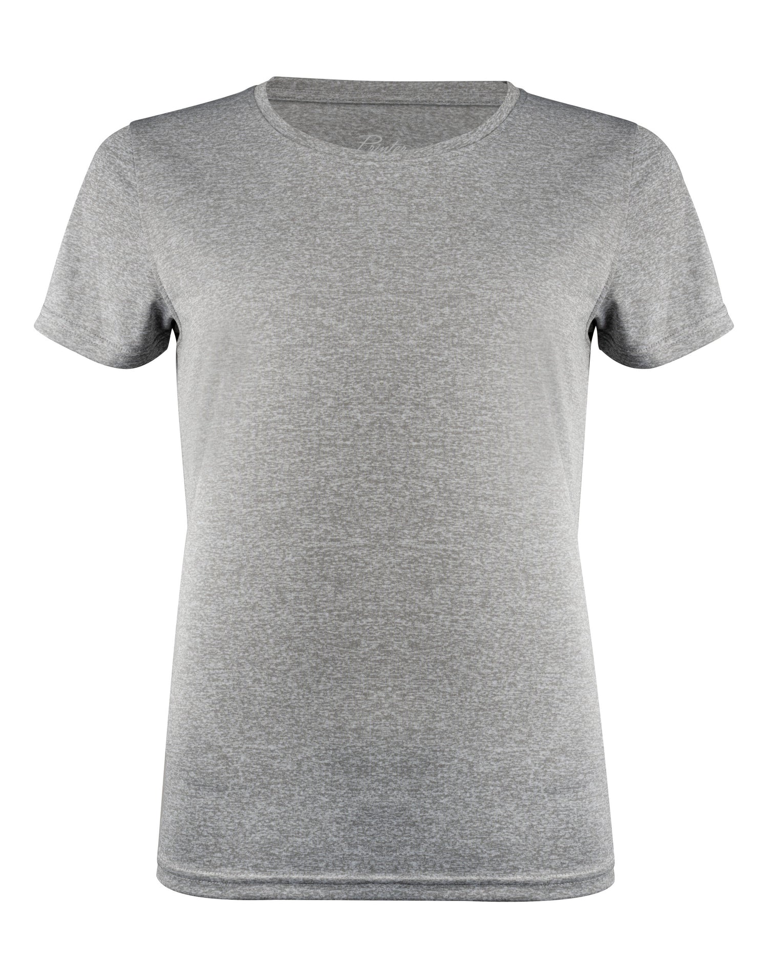 Printer Red Ladies Run T Shirt PR2264026 - Grey Melange - Customisable T-Shirt