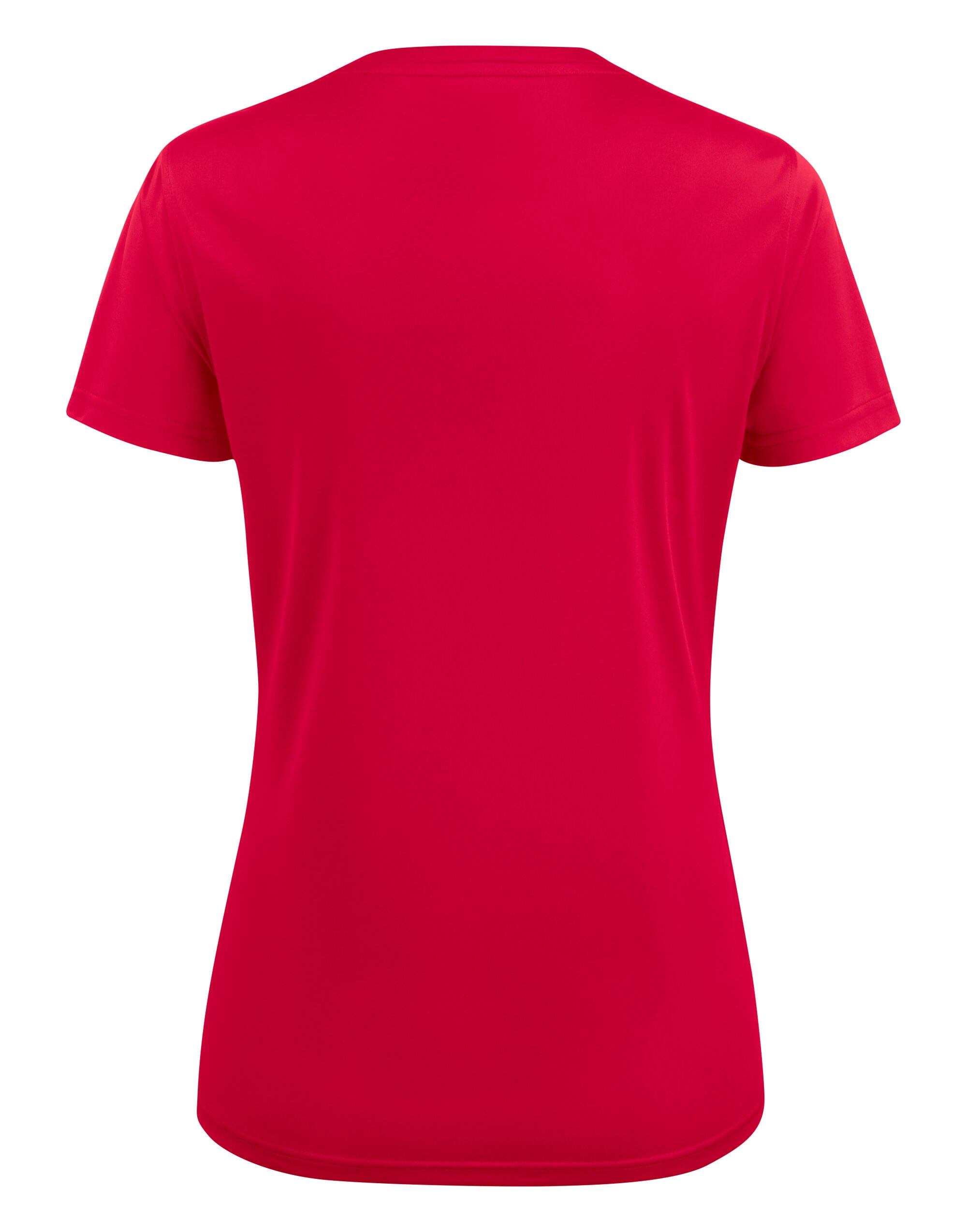 Printer Red Ladies Run T Shirt PR2264026 - Red - Customisable T-Shirt