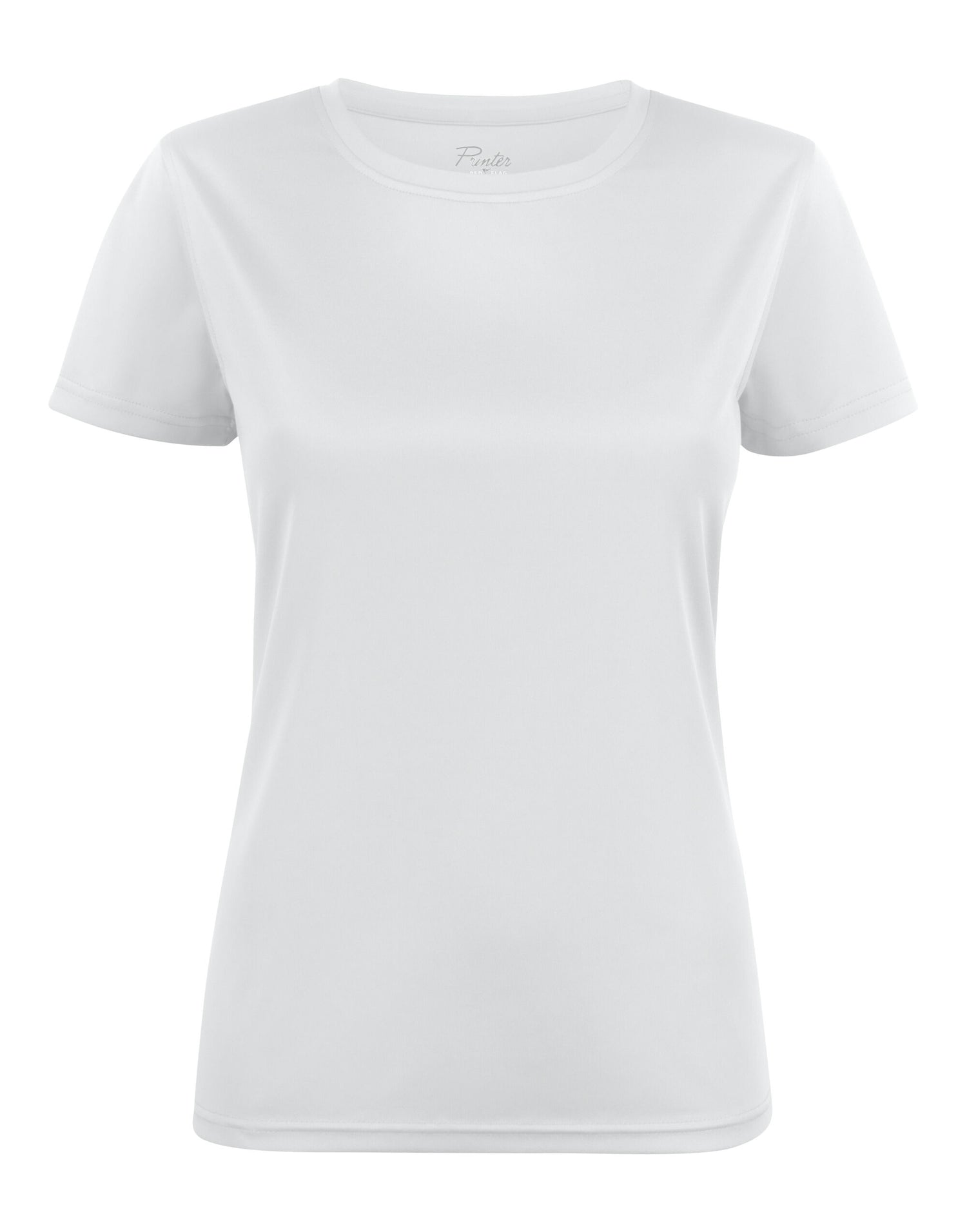 Printer Red Ladies Run T Shirt PR2264026 - White - Customisable T-Shirt