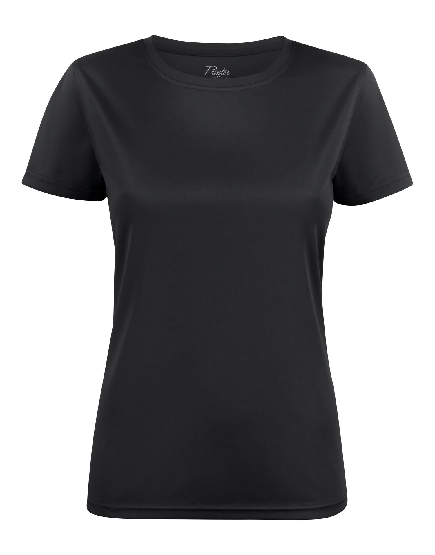 Printer Red Ladies Run T Shirt PR2264026 - Black - Customisable T-Shirt