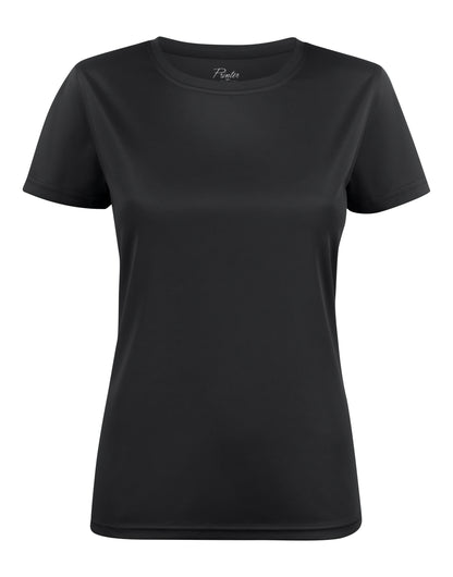 Printer Red Ladies Run T Shirt PR2264026 - Black - Customisable T-Shirt