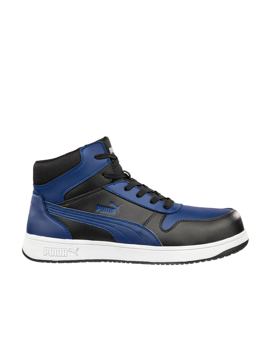 Puma Frontcourt BlueBlack Mid ps630070 - Blue Black - Customisable Trainers