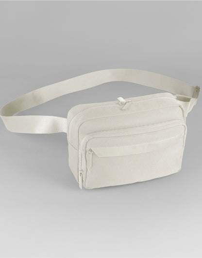 Quadra Airside Cross Body Bag QD815 - Natural Stone O S - Customisable Bags