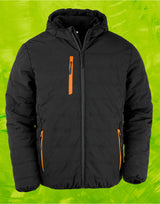 Black/Orange