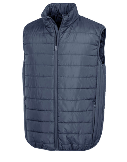 Result Core Promo Padded Bodywarmer R244X - Navy - Customisable Bodywarmers