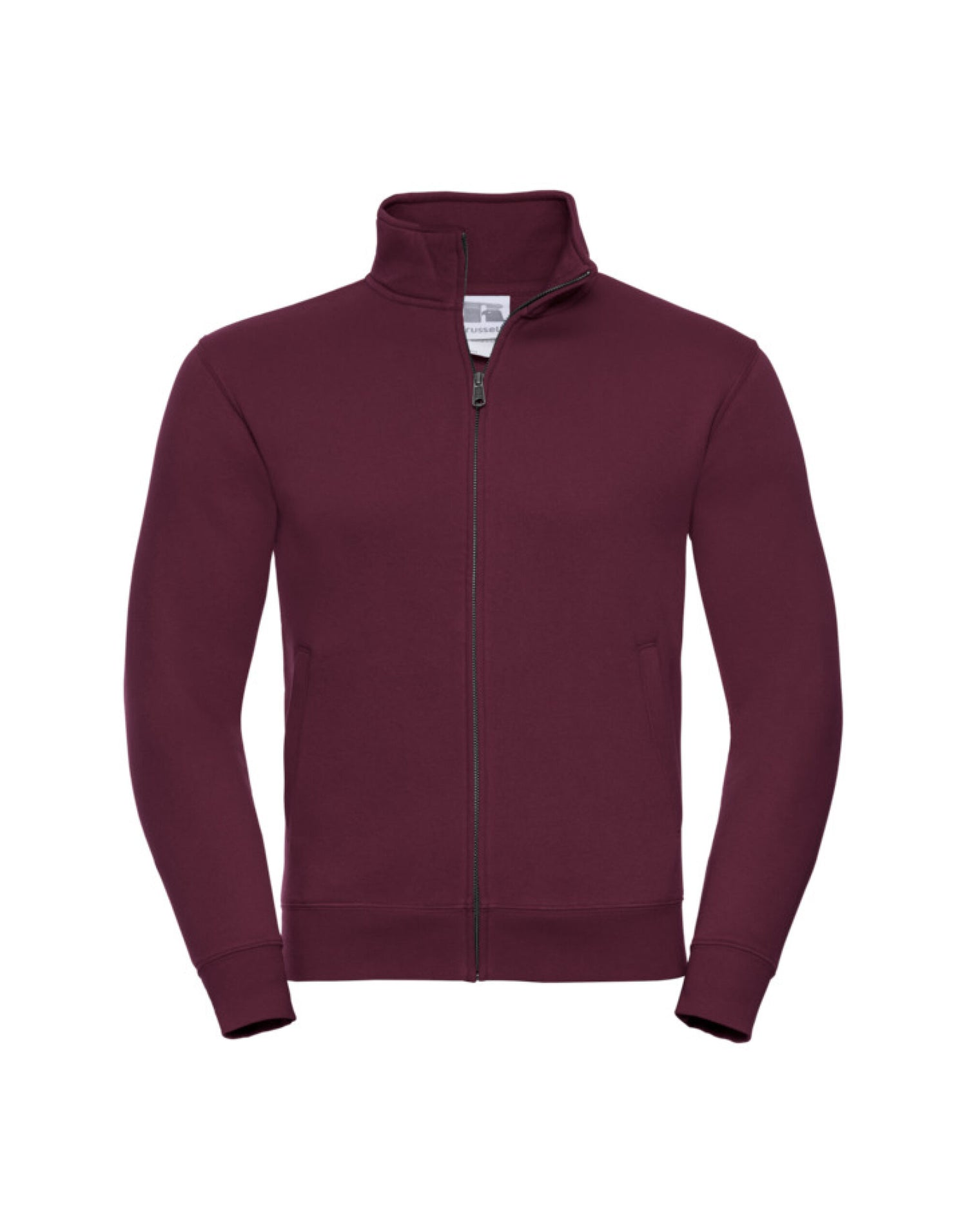 Russell Collection Russell Mens Authentic Sweat Jacket R267M - Burgundy - Customisable Jacket