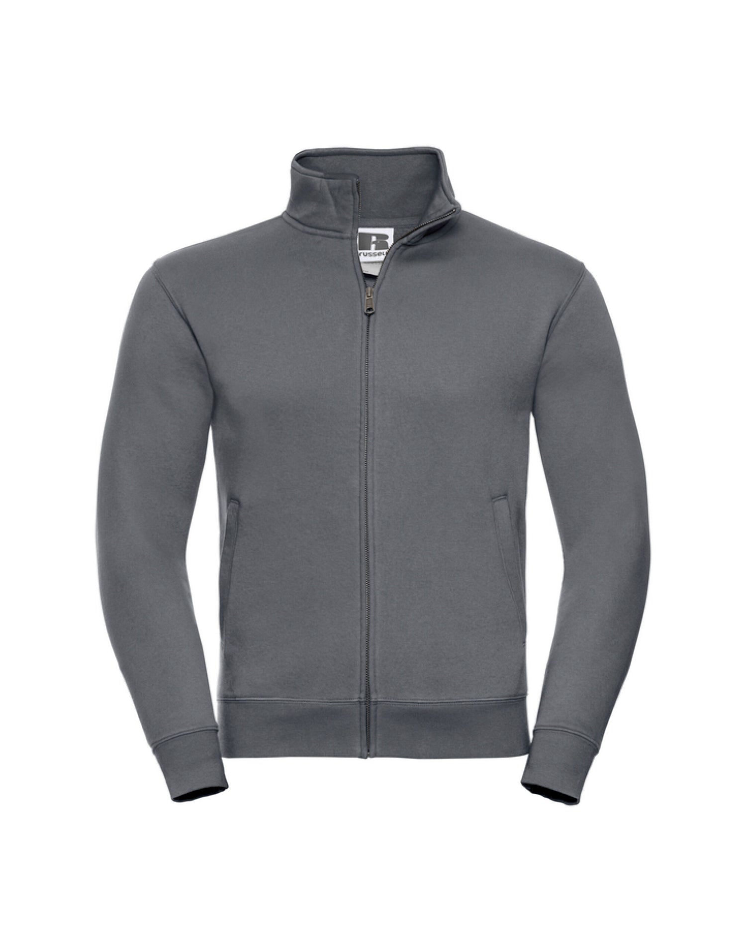 Russell Collection Russell Mens Authentic Sweat Jacket R267M - Convoy Grey - Customisable Jacket