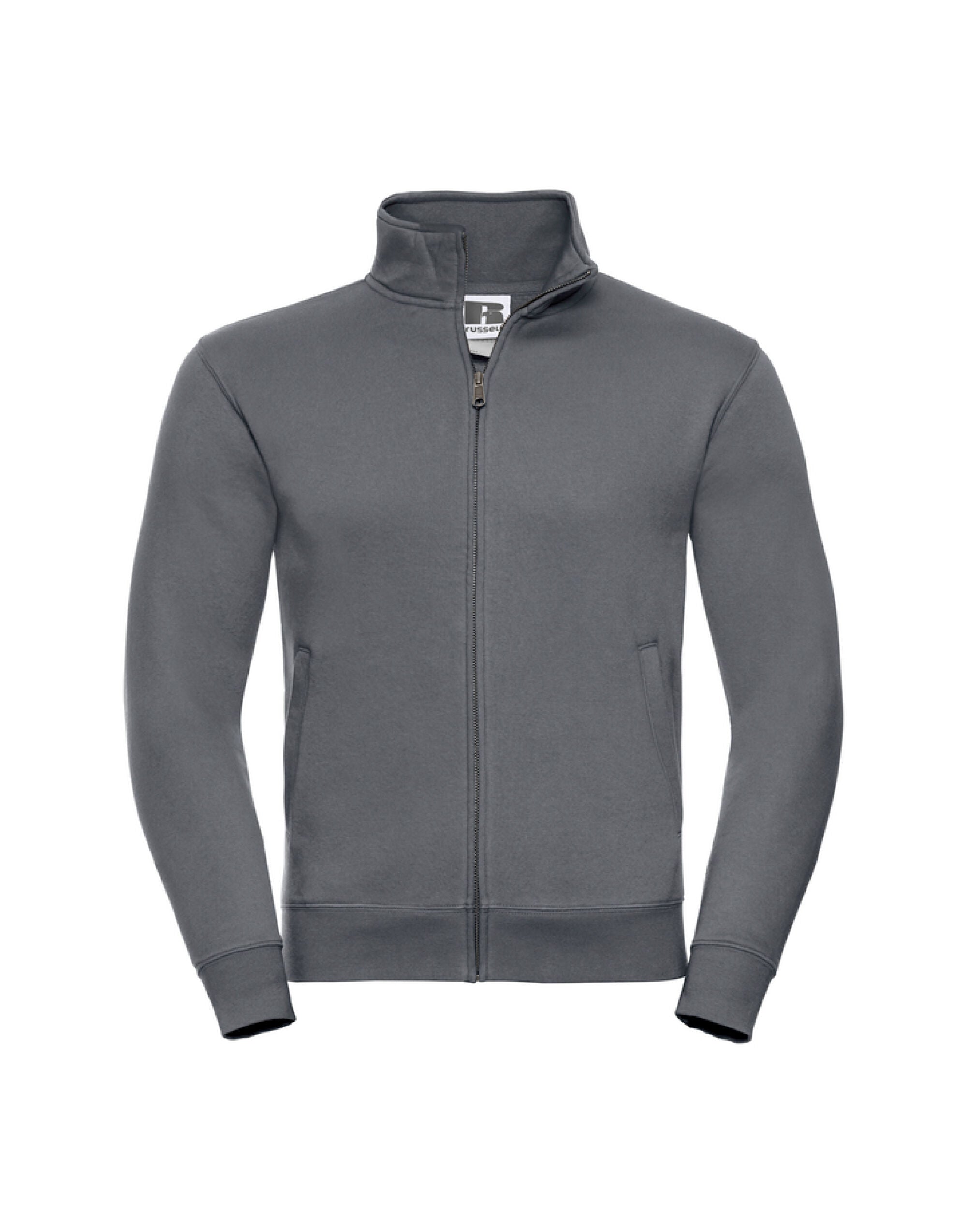 Russell Collection Russell Mens Authentic Sweat Jacket R267M - Convoy Grey - Customisable Jacket