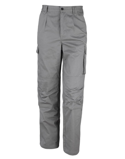 WORK-GUARD by Result Result Workguard Action Trousers (Long) R308ML - Grey - Customisable Trousers