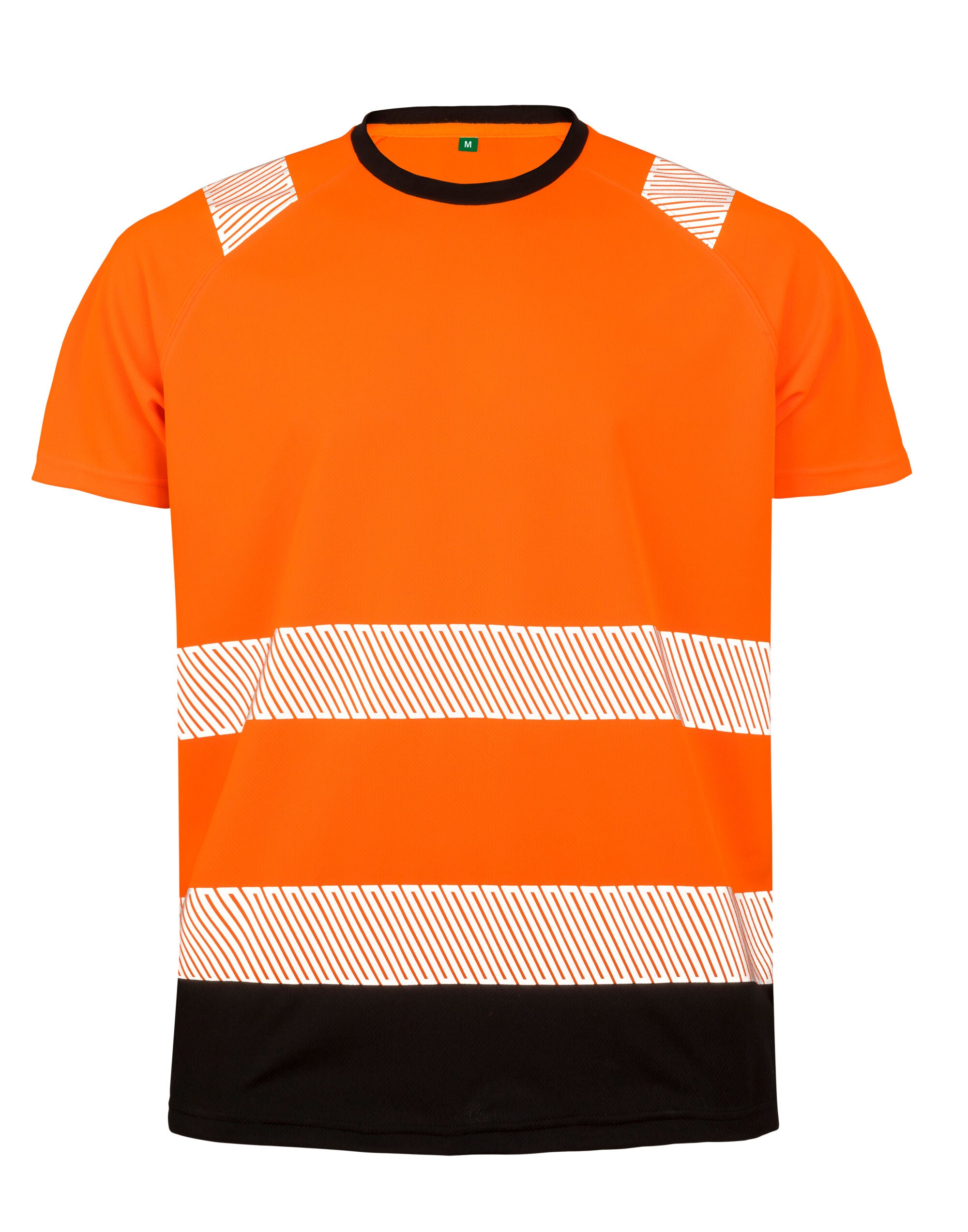 Result Recycled Safety T Shirt R502X - Fluoresent Orange - Customisable T-Shirt